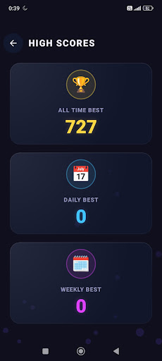 Block Bloom Puzzle game screen with score display